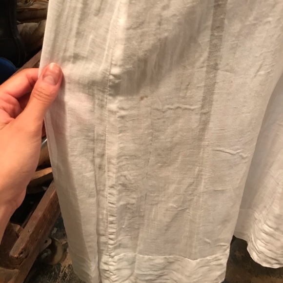 1930s Sheer Cotton Lace trim Dress - Picture 7 of 9